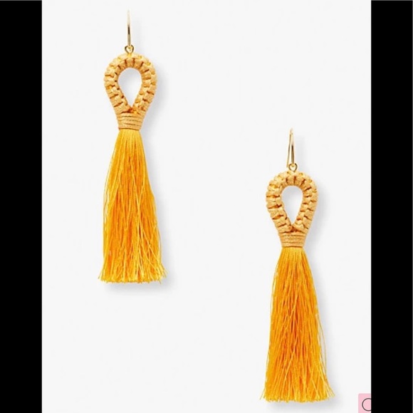 NWT KATE SPADE TREASURE TROVE TASSEL EARRINGS - Picture 1 of 6